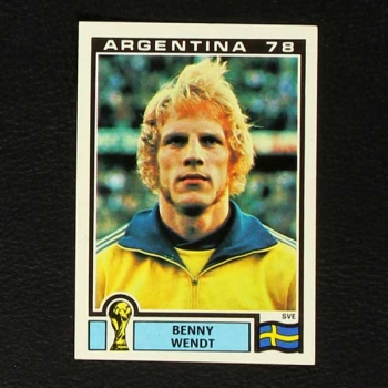 Argentina 78 Nr. 237 Panini Sticker Benny Wendt