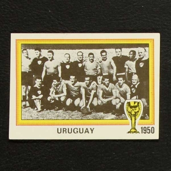 Argentina 78 Nr. 013 Panini Sticker Team Uruguay 1950