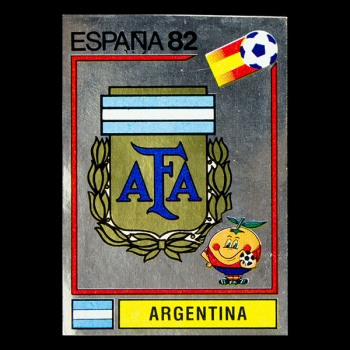 Espana 82 Nr. 164 Panini Sticker Argentina Wappen