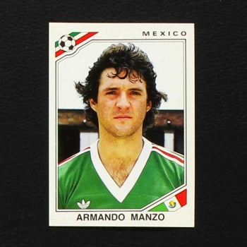 Mexico 86 Nr. 115 Panini Sticker Armando Manzo