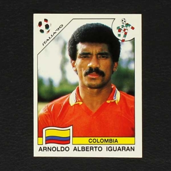 Italia 90 Nr. 302 Panini Sticker Arnoldo Alberto Iguaran