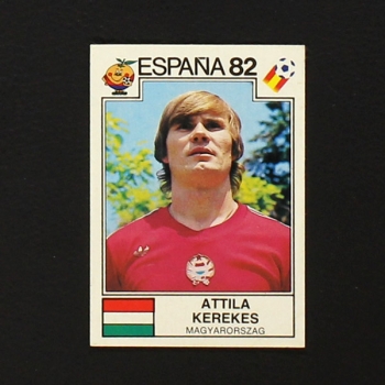 Espana 82 Nr. 188 Panini Sticker Attila Kerekes