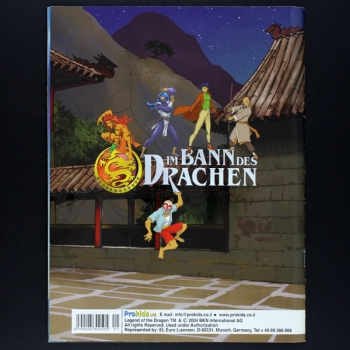 Im Bann des Drachen Prokids Sticker Album fast komplett -4