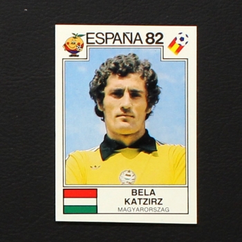 Espana 82 Nr. 199 Panini Sticker Bela Katzirz