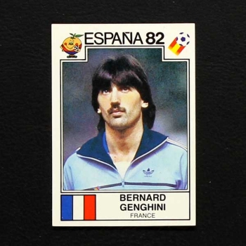 Espana 82 Nr. 283 Panini Sticker Bernard Genghini