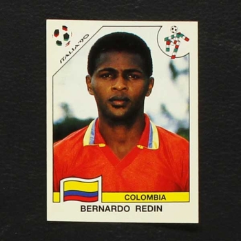 Italia 90 Nr. 299 Panini Sticker Bernardo Redin