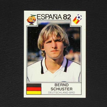 Espana 82 Nr. 120 Panini Sticker Bernd Schuster