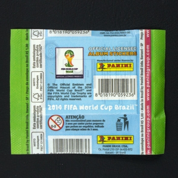 Brasil 2014 brasilianische Variante Panini