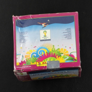 Brasil 2014 Panini Sticker Box - pink Version