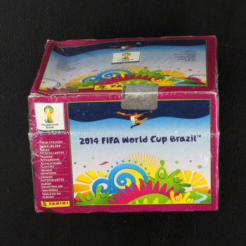 Brasil 2014 Panini Sticker Box - pink Version