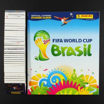 Brasil 2014 Panini Sticker Album komplett ungeklebt