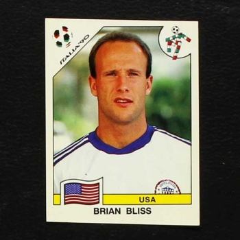 Italia 90 Nr. 105 Panini Sticker Brian Bliss