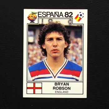 Espana 82 Panini Sticker Bryan Robson