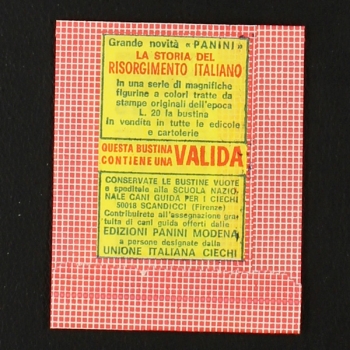 Calciatori 1969 Panini Sticker Tüte