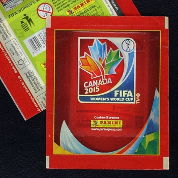 Canada 2015 Panini Sticker Tüte - Brasil Version