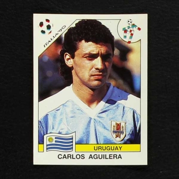 Italia 90 Nr. 381 Panini Sticker Carlos Aguliera