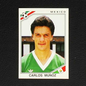 Mexico 86 Nr. 119 Panini Sticker Carlos Munoz