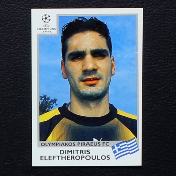 Champions League 1999 Nr. 172 Panini Sticker Eleftheropoulos