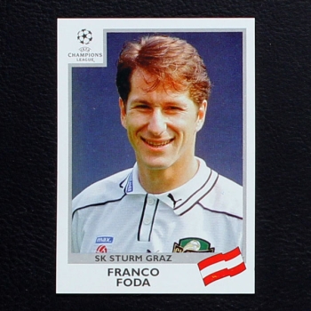 Champions League 1999 No. 107 Panini sticker Foda