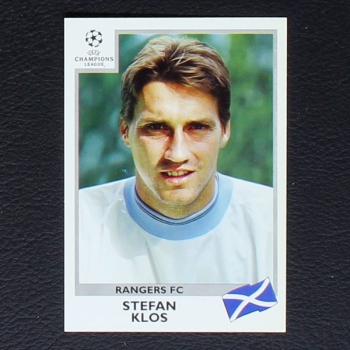 Champions League 1999 Nr. 206 Panini Sticker Klos