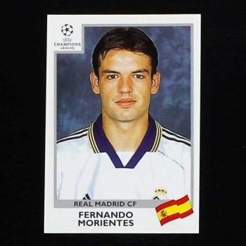 Champions League 1999 Nr. 203 Panini Sticker Morientes