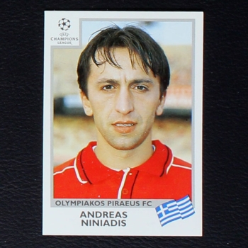 Champions League 1999 Nr. 181 Panini Sticker Niniadis