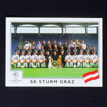 Champions League 1999 No. 103 Panini sticker team SK Sturm Graz