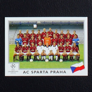 Champions League 1999 Nr. 239 Panini Sticker Team Sparta Prag