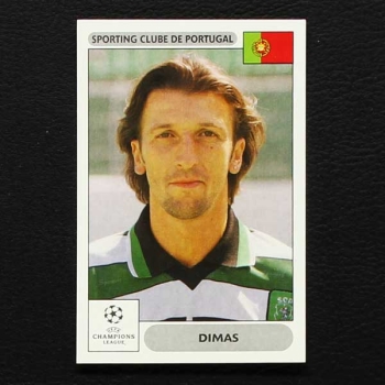 Champions League 2000 No. 063 Panini sticker Dimas