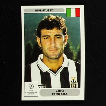 Champions League 2000 Nr. 174 Panini Sticker Ciro Ferrara