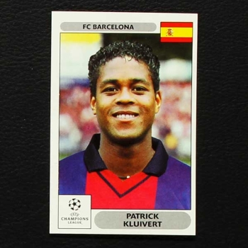 Champions League 2000 Nr. 300 Panini Sticker Patrick Kluivert