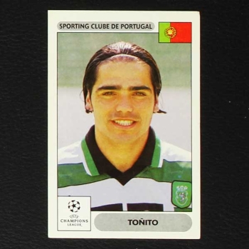 Champions League 2000 No. 066 Panini sticker Tonito