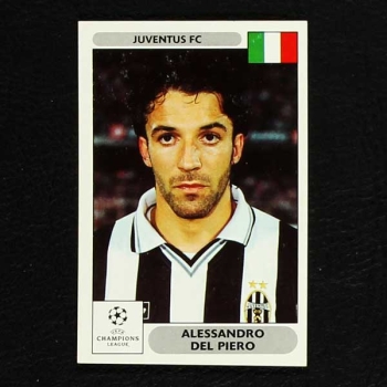 Champions League 2000 Nr. 188 Panini Sticker del Piero