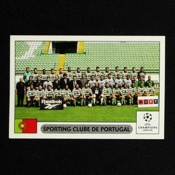 Champions League 2000 Nr. 058 Panini Sticker Team Sporting Lissabon