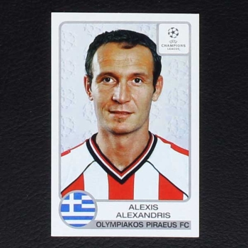 Champions League 2001 Nr. 228 Panini Sticker Alexandris