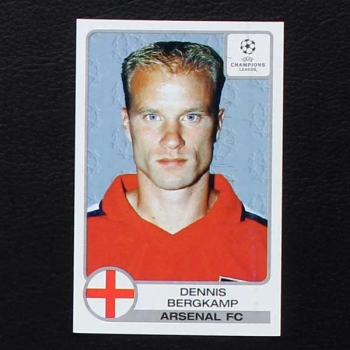 Champions League 2001 Nr. 072 Panini Sticker Bergkamp