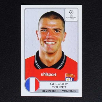 Champions League 2001 Nr. 154 Panini Sticker Coupet