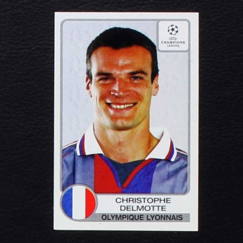 Champions League 2001 Nr. 162 Panini Sticker Delmotte