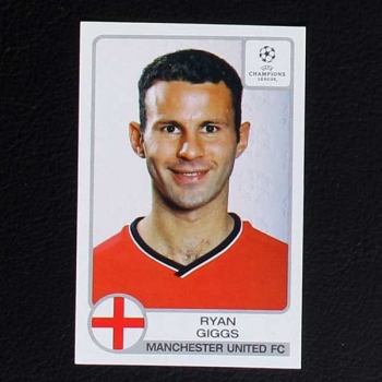 Champions League 2001 Nr. 185 Panini Sticker Giggs