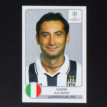 Champions League 2001 Nr. 137 Panini Sticker Iuliano