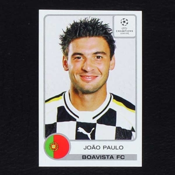 Champions League 2001 Nr. 053 Panini Sticker Joao Paulo