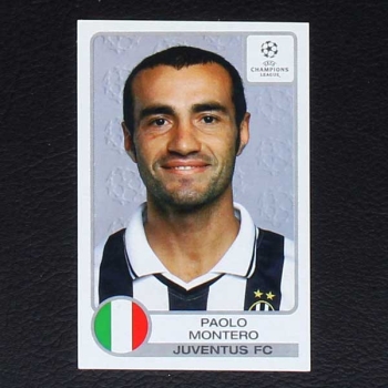 Champions League 2001 Nr. 138 Panini Sticker Montero