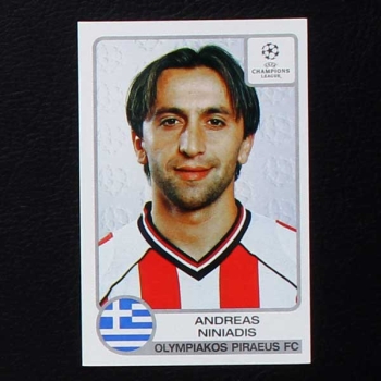 Champions League 2001 Nr. 221 Panini Sticker Niniadis