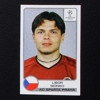 Champions League 2001 No. 296 Panini sticker Sionko