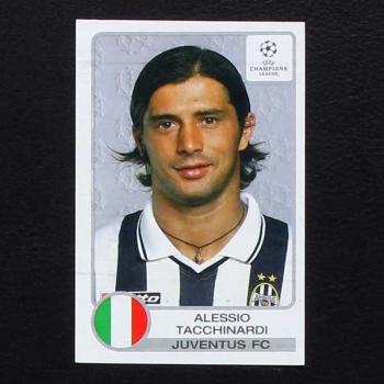 Champions League 2001 Nr. 148 Panini Sticker Tacchinardi