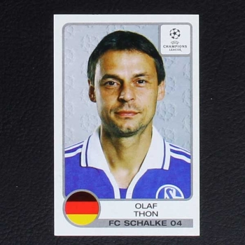 Champions League 2001 Nr. 079 Panini Sticker Thon