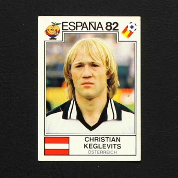 Espana 82 Nr. 144 Panini Sticker Christian Keglevits