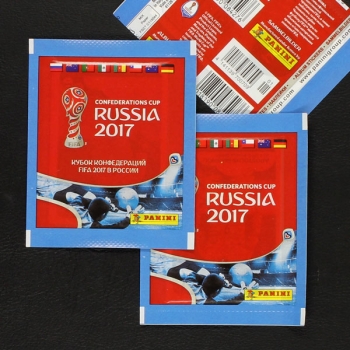 Confederations Cup Russia 2017 Panini Sticker Tüte