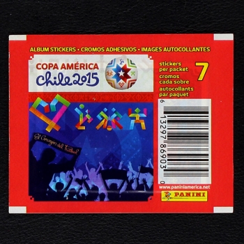 Copa America Chile 2015 Panini sticker bag - USA Version