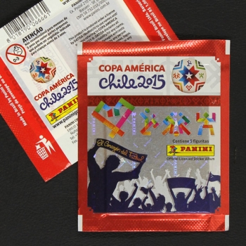 Copa America Chile 2015 Panini Sticker Tüte
